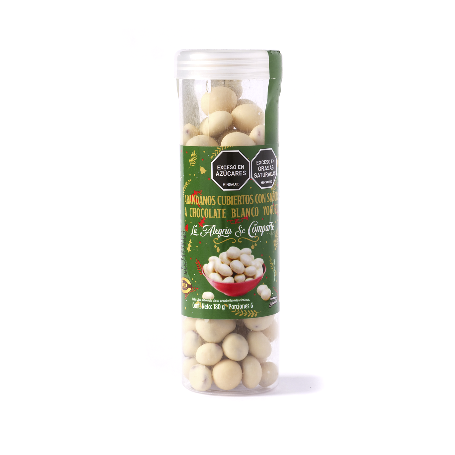 Arándanos cubiertos de yogurt x  180 g