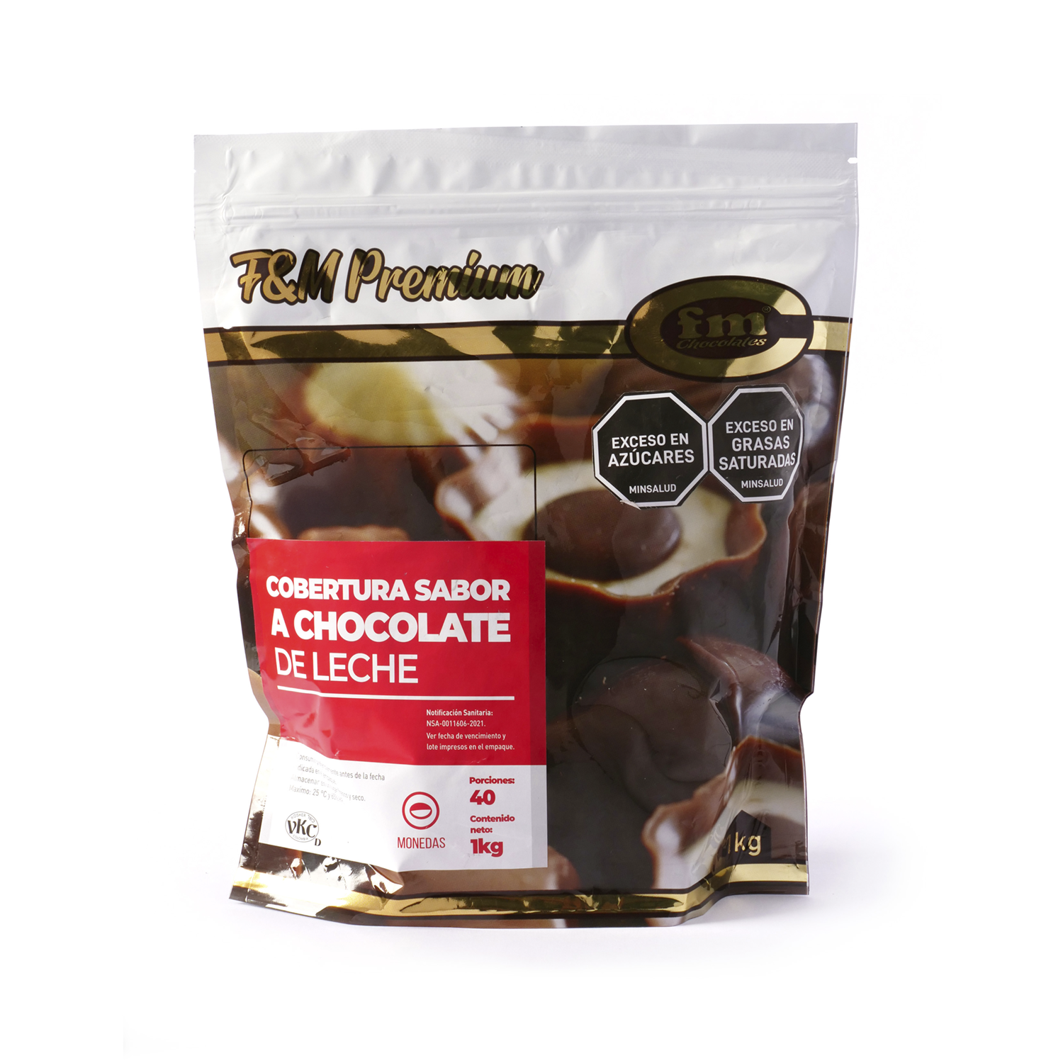 Cobertura Premium chocolate de leche