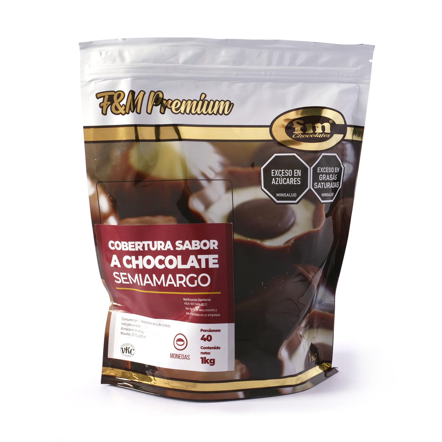 Cobertura Premium chocolate semiamargo