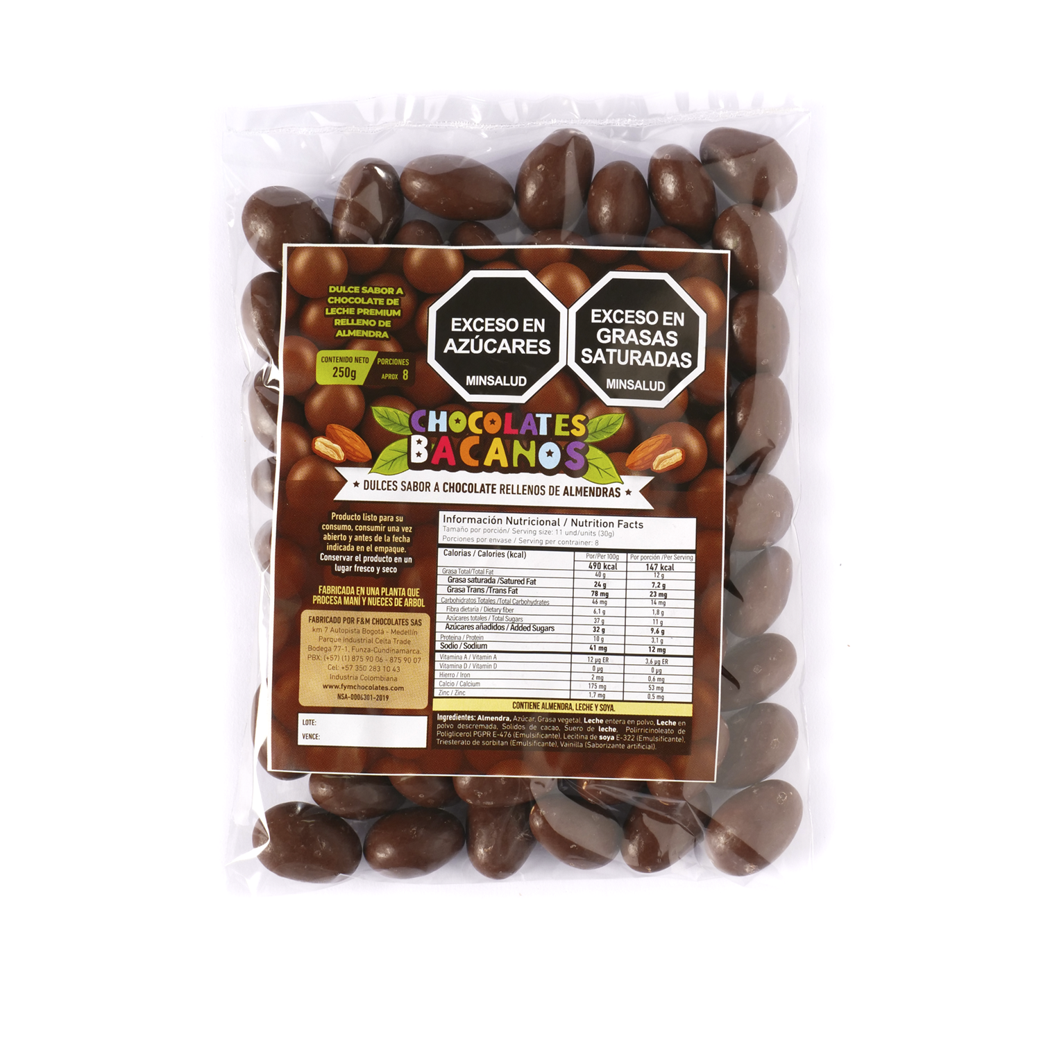 Almendra BACANA x 250 g