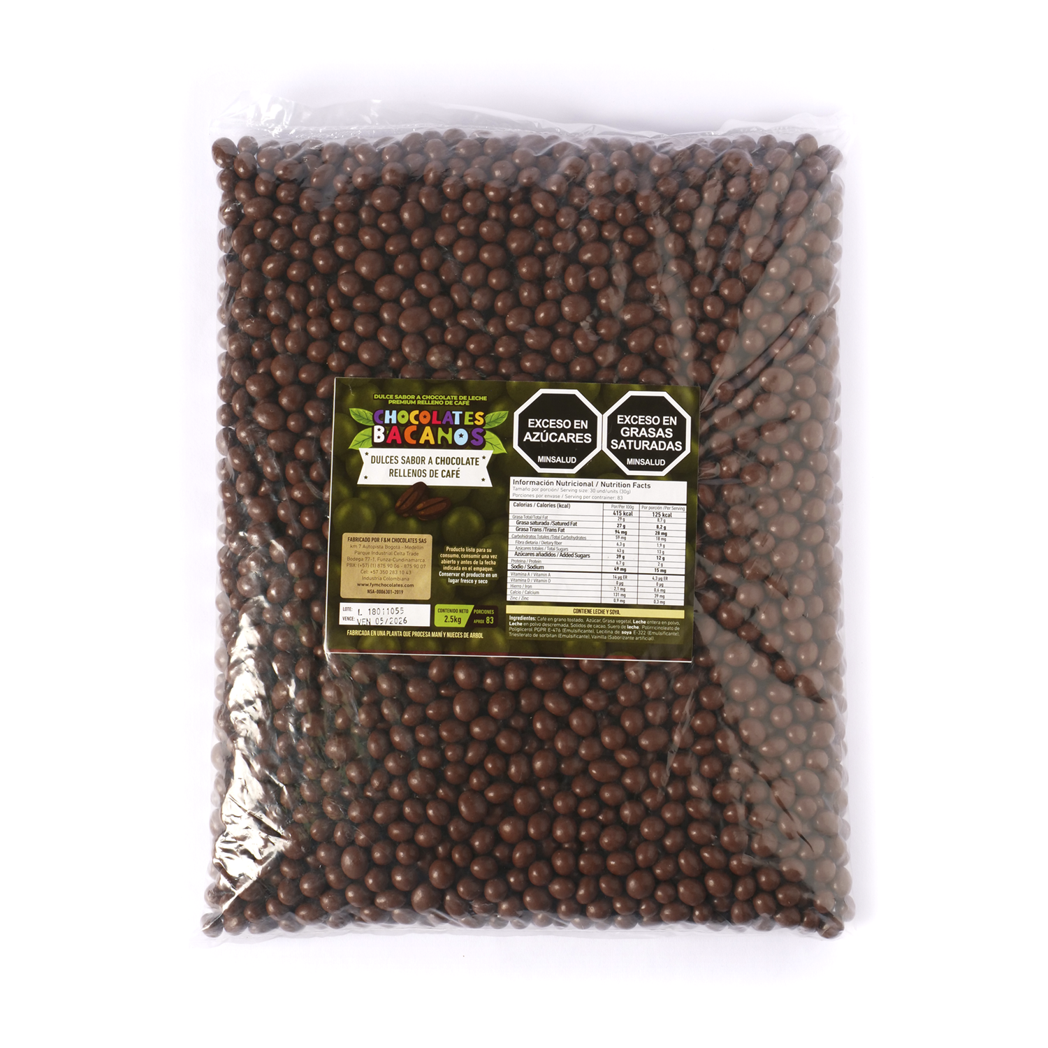 Café BACANO x 2.5 Kilos