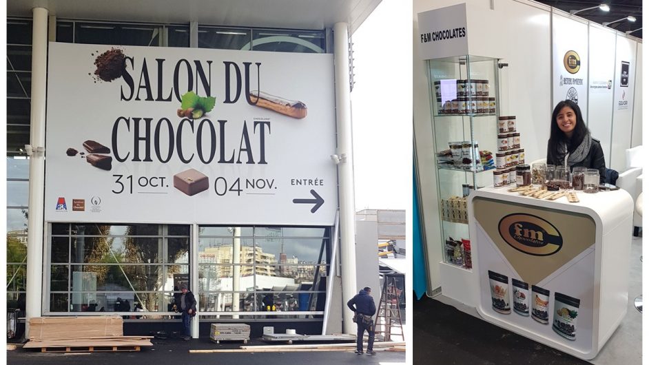 F&M Chocolates en el Salon Du Chocolat París 2018