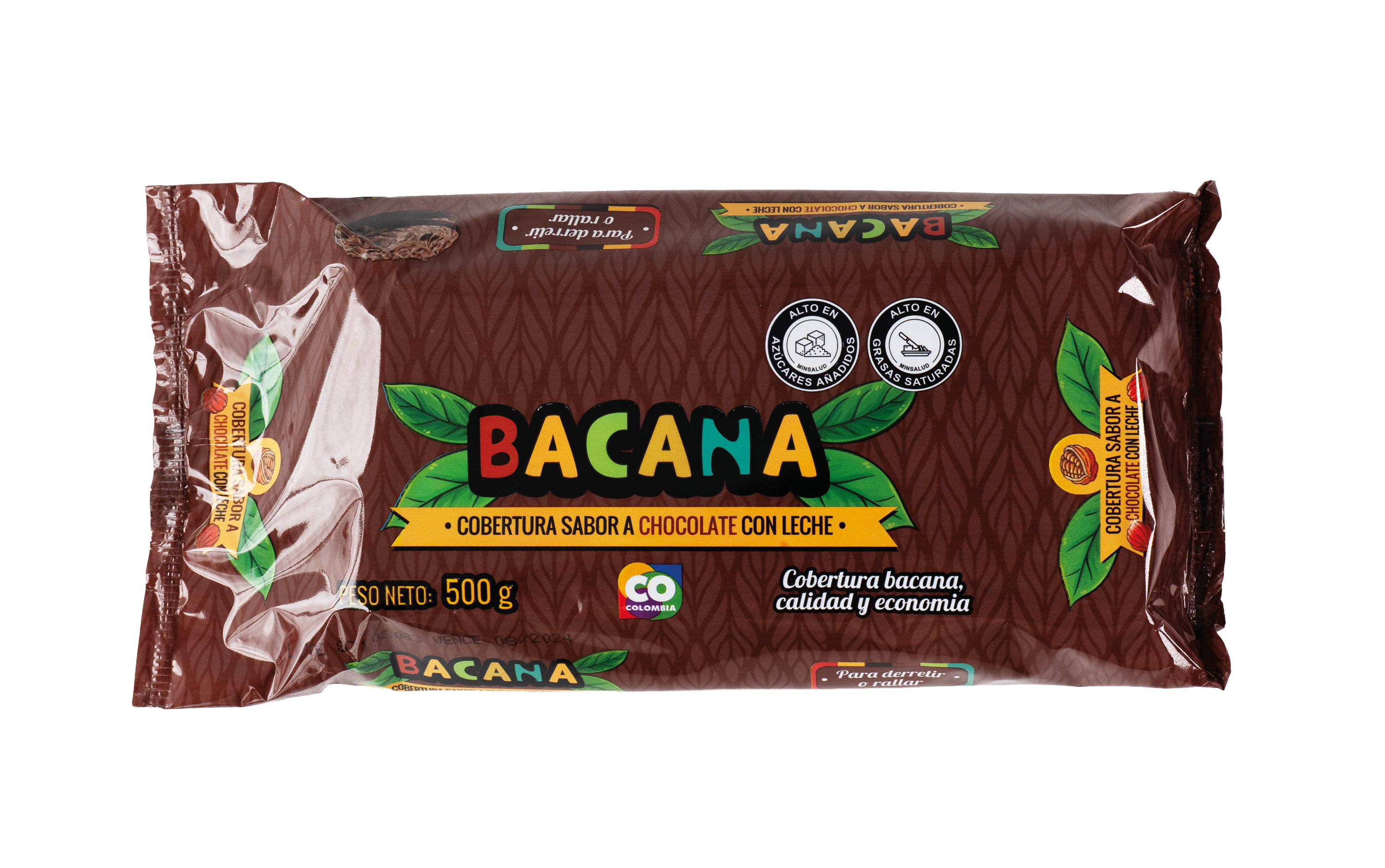 Milk chocolate couverture (block x 500 gr)