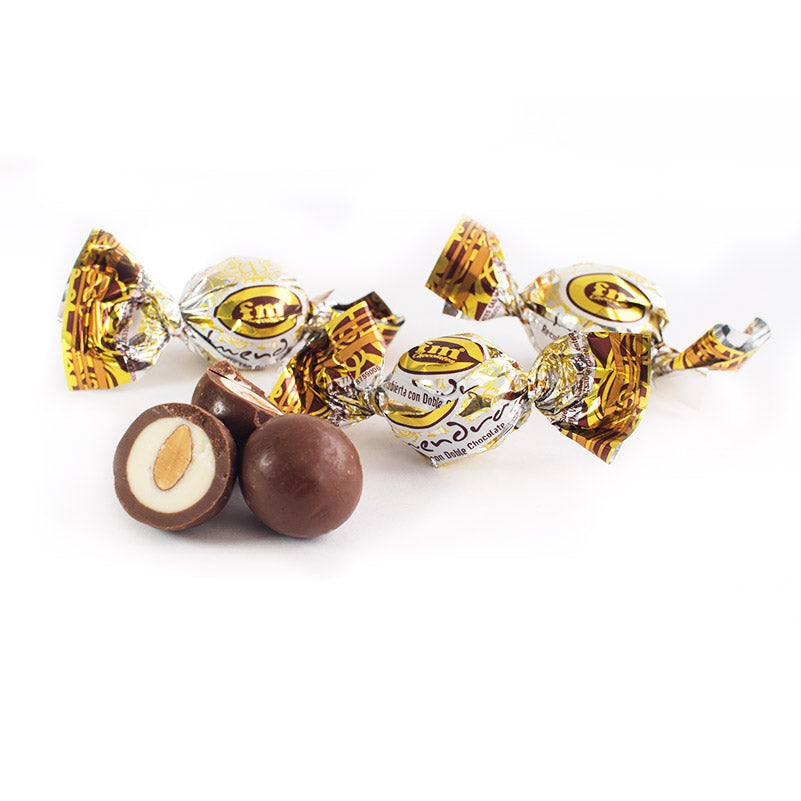Bombón Almendra dos chocolates Tarro x 24 unidades