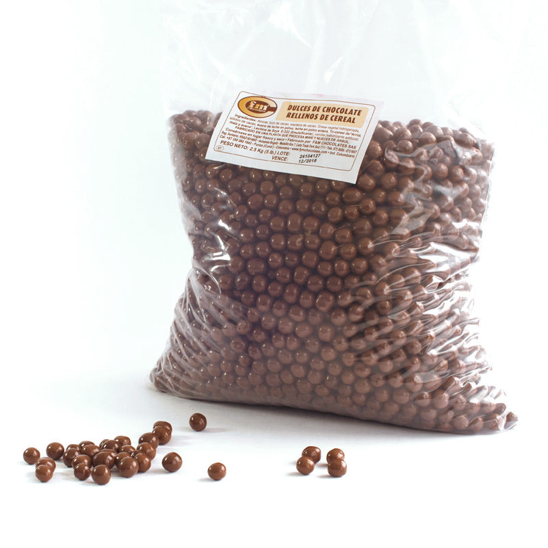Chocolate covered cereal (bag x 2.5 kg)
