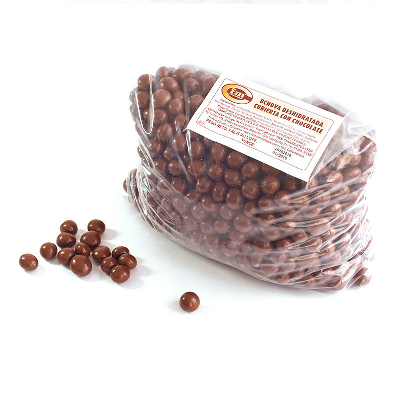 Chocolate covered cape gooseberries (bag x 3.0 kg)
