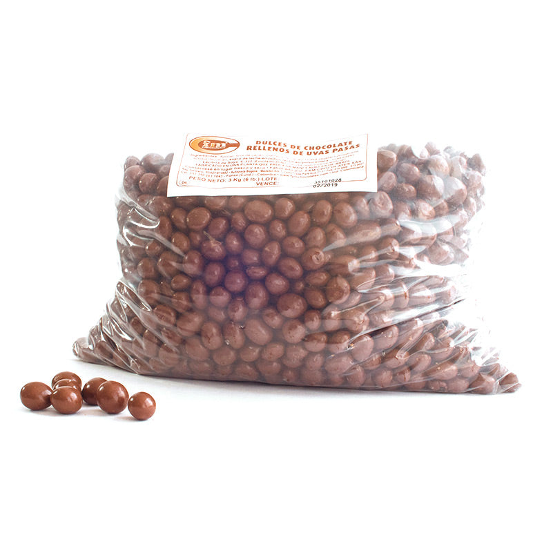 Raisins covered with chocolate (bag x 3.0 kg)